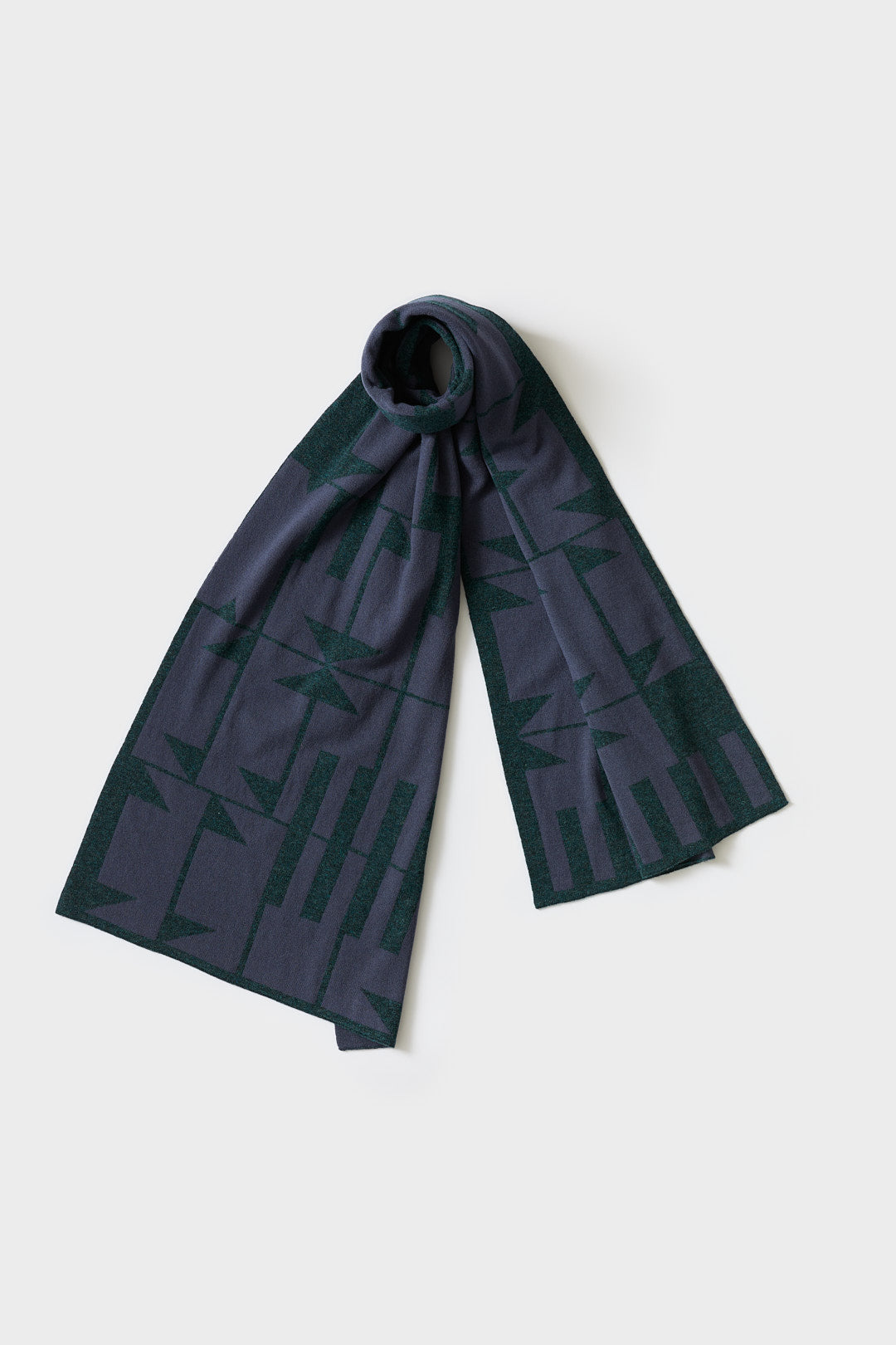 Scarf "Keel" - Midnight & Ink