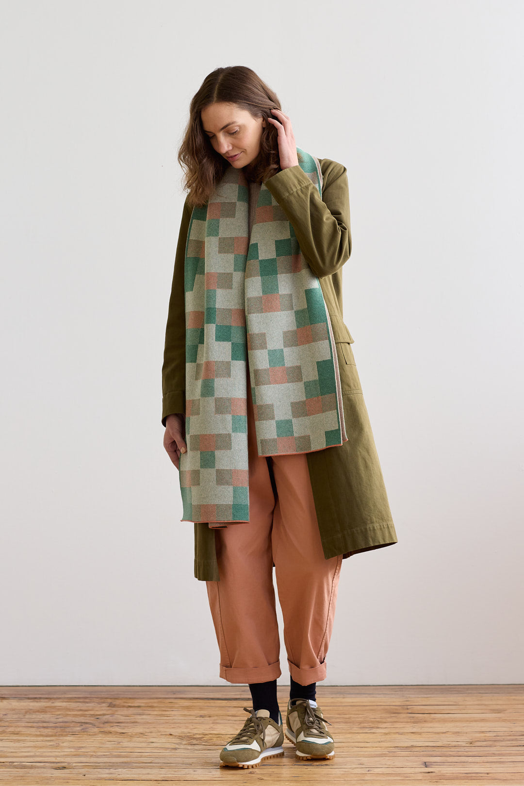 Scarf "Faro" - Willow & Rosehip