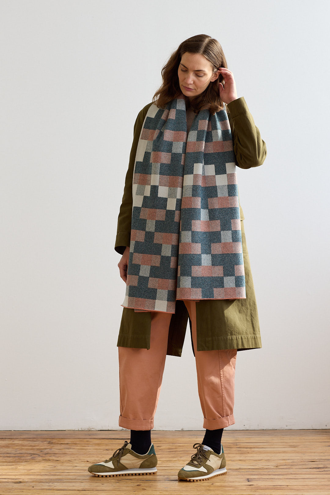 Scarf "Faro" - Ink & Rosehip