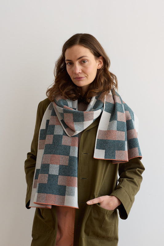 Scarf "Faro" - Ink & Rosehip