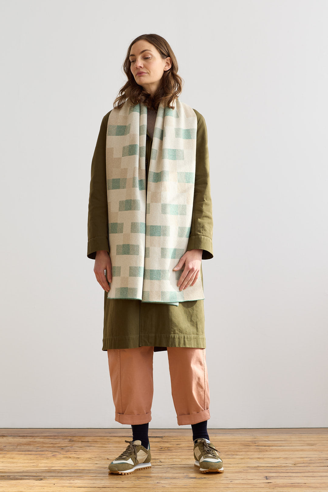 Scarf "Faro" - Oatmeal & Willow