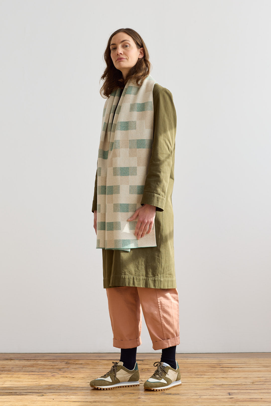 Scarf "Faro" - Oatmeal & Willow