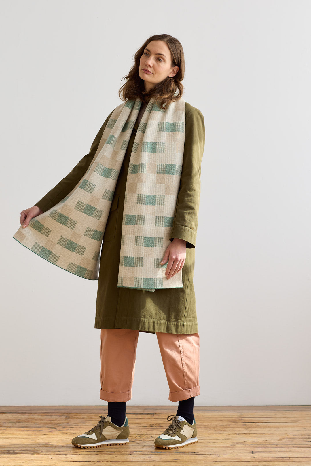 Scarf "Faro" - Oatmeal & Willow