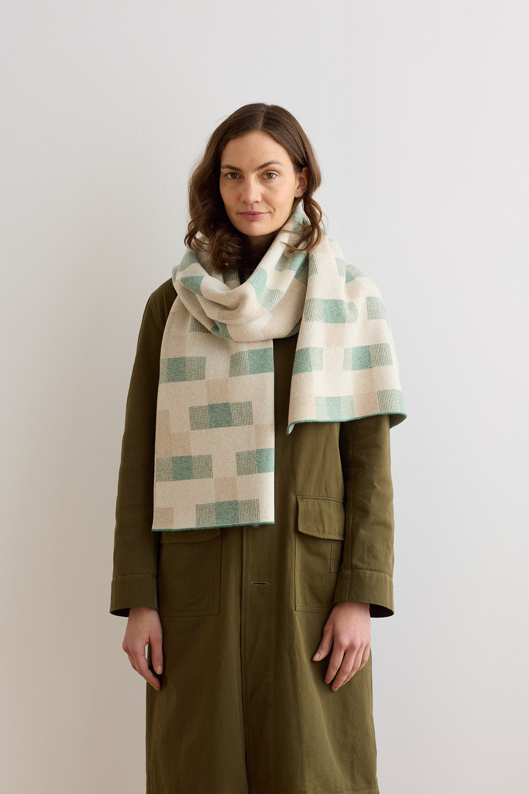 Scarf "Faro" - Oatmeal & Willow