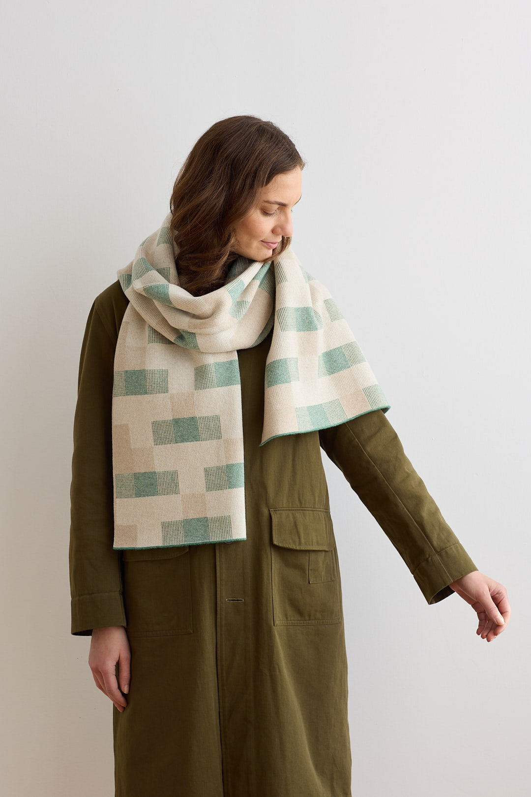 Scarf "Faro" - Oatmeal & Willow