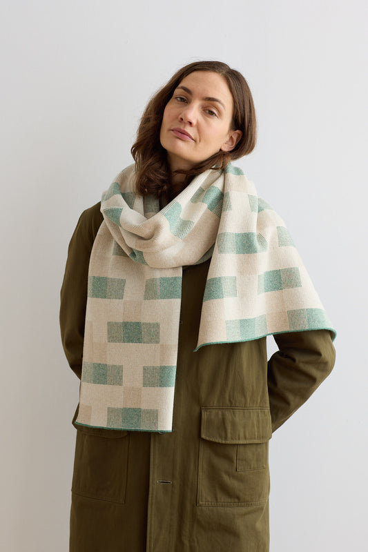 Scarf "Faro" - Oatmeal & Willow