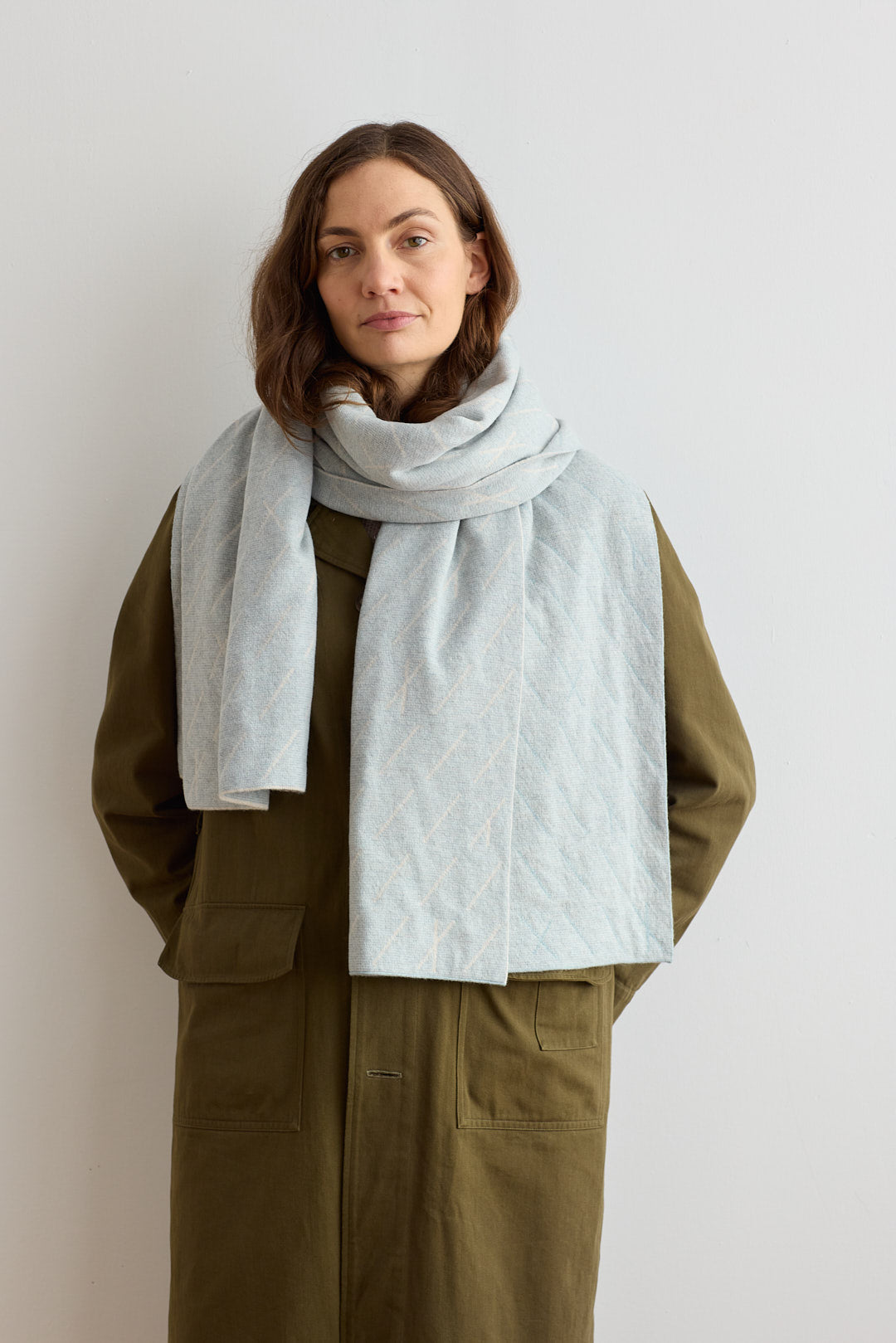 Scarf "Forest" - Haar & Swansdown