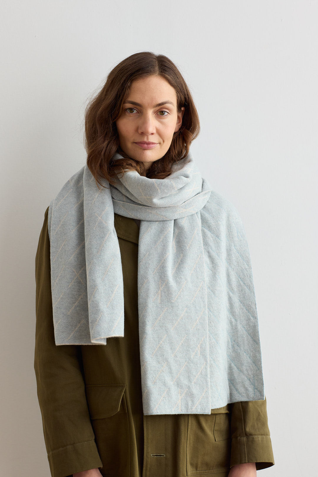 Scarf "Forest" - Haar & Swansdown