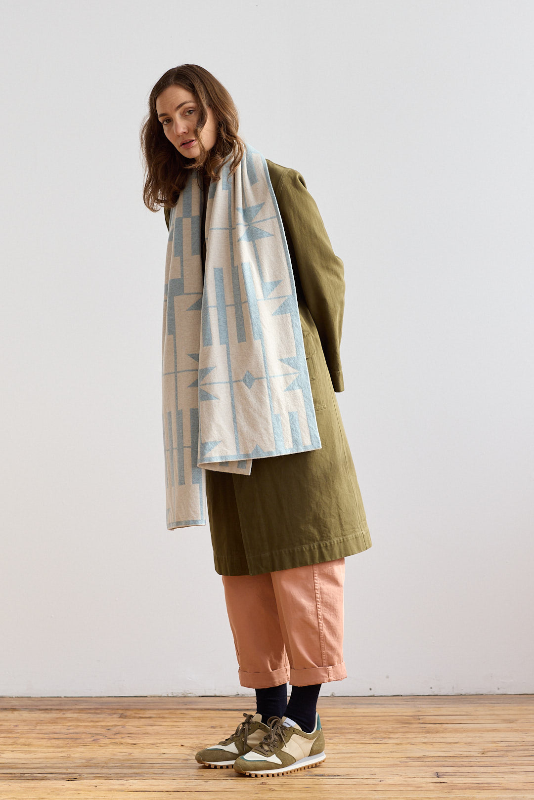 Scarf "Keel" - Haar & Swansdown