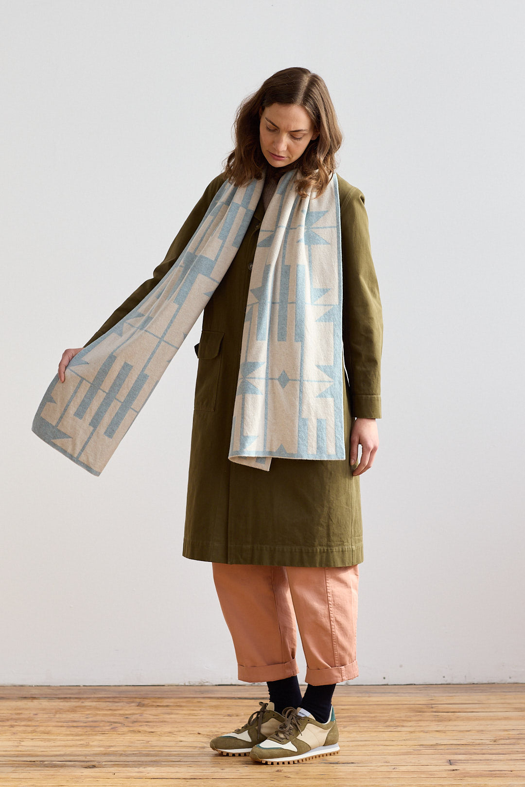 Scarf "Keel" - Haar & Swansdown