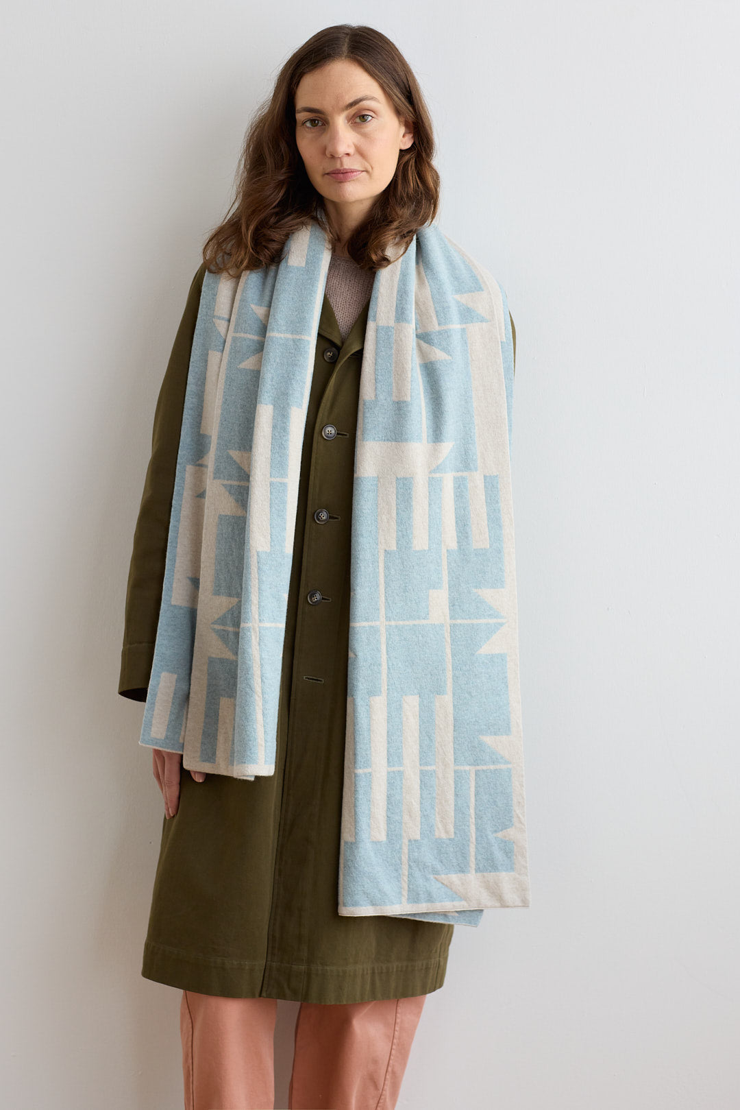 Scarf "Keel" - Haar & Swansdown