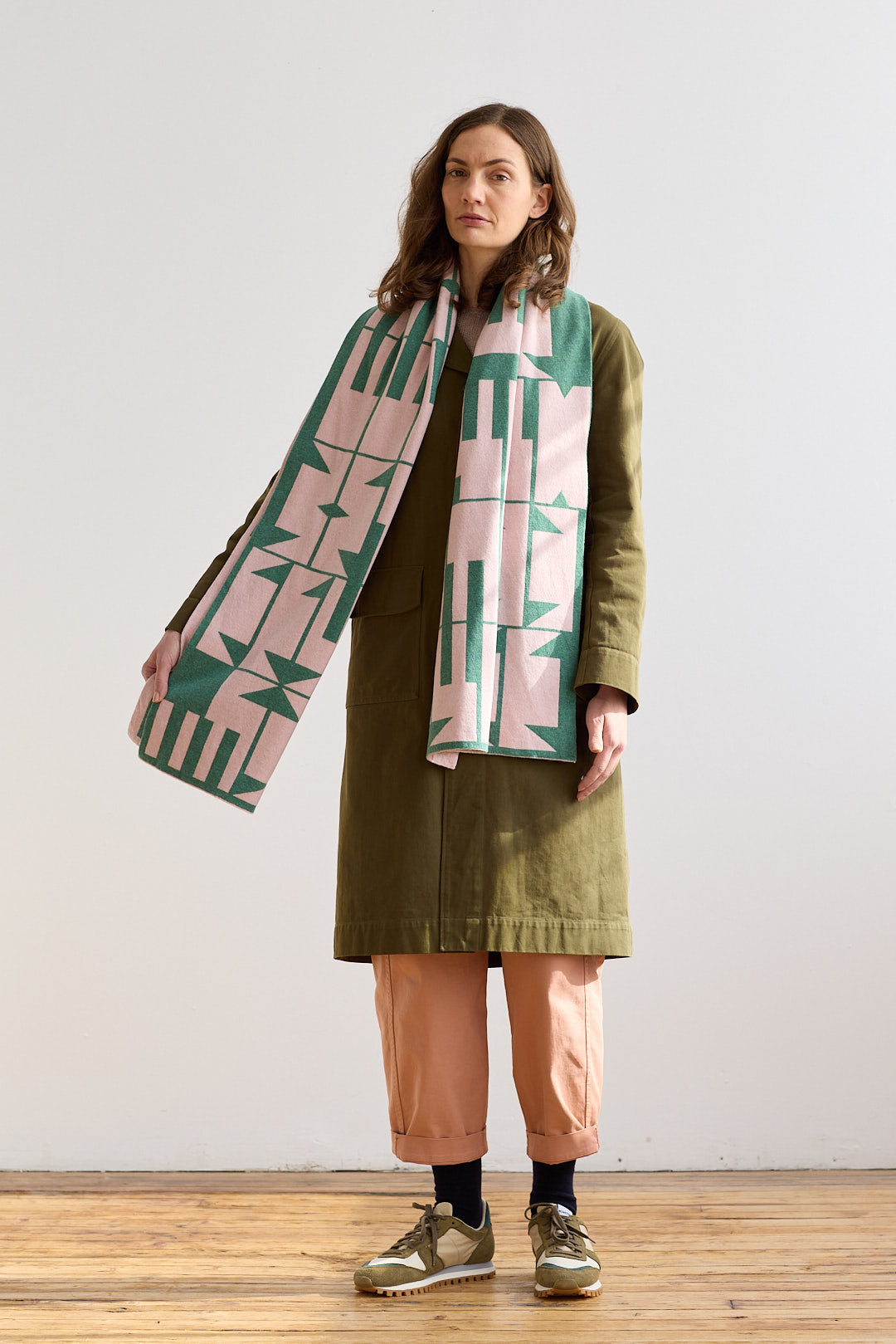 Scarf "Keel" - Willow & Seashell