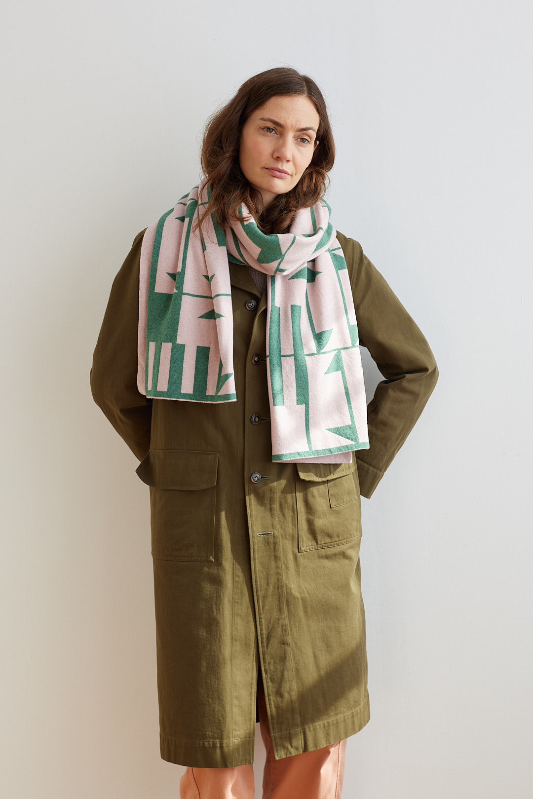 Scarf "Keel" - Willow & Seashell