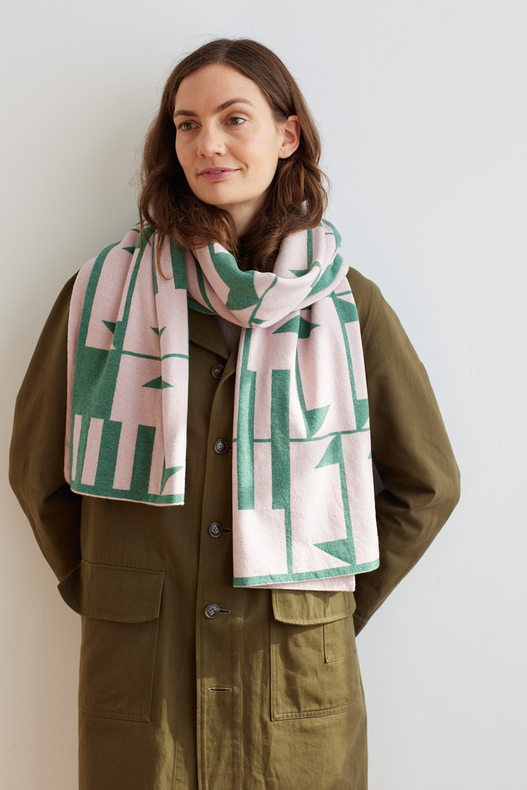 Scarf "Keel" - Willow & Seashell