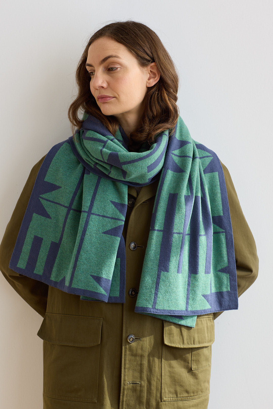 Scarf "Keel" - Willow & Midnight