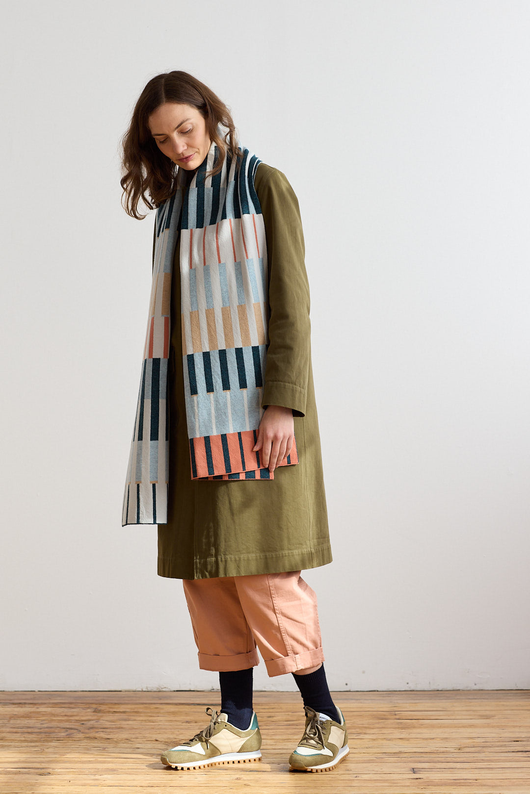 Scarf "Harbour" - Ink & Rosehip