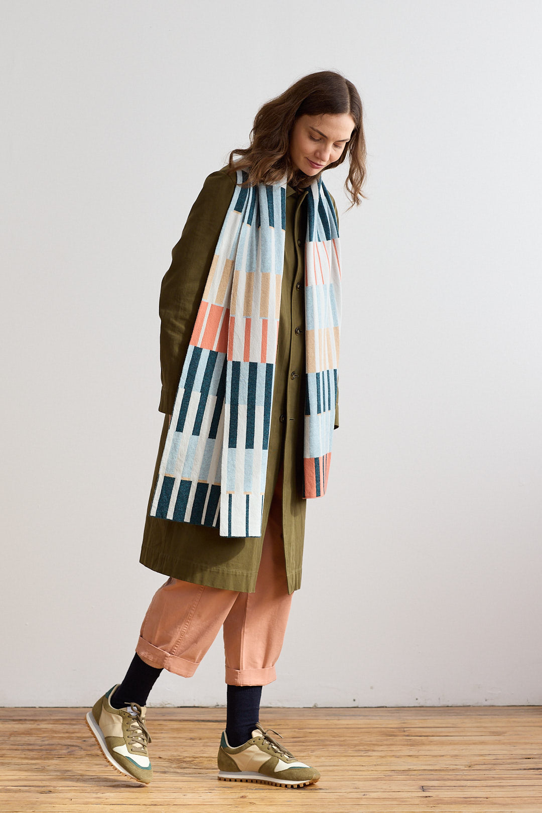 Scarf "Harbour" - Ink & Rosehip