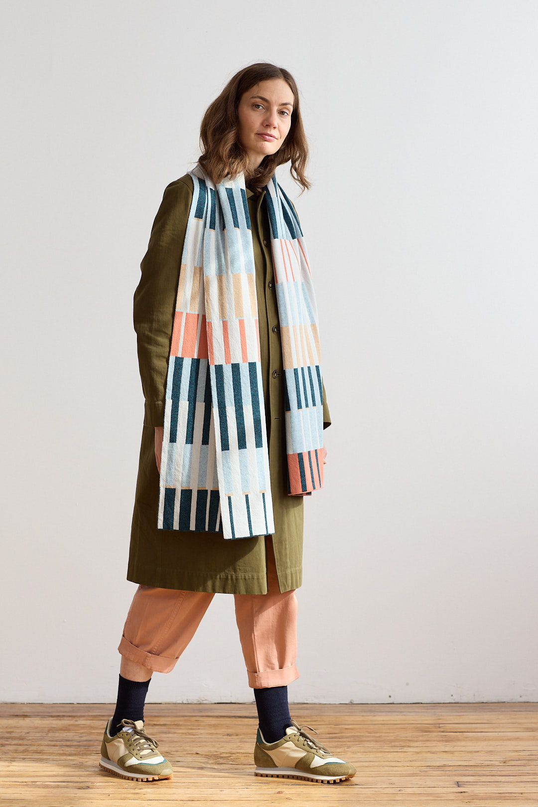 Scarf "Harbour" - Ink & Rosehip