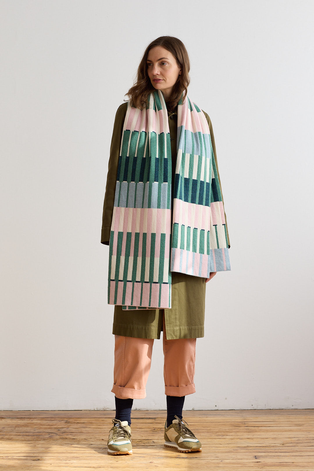 Scarf "Harbour" - Willow & Seashell