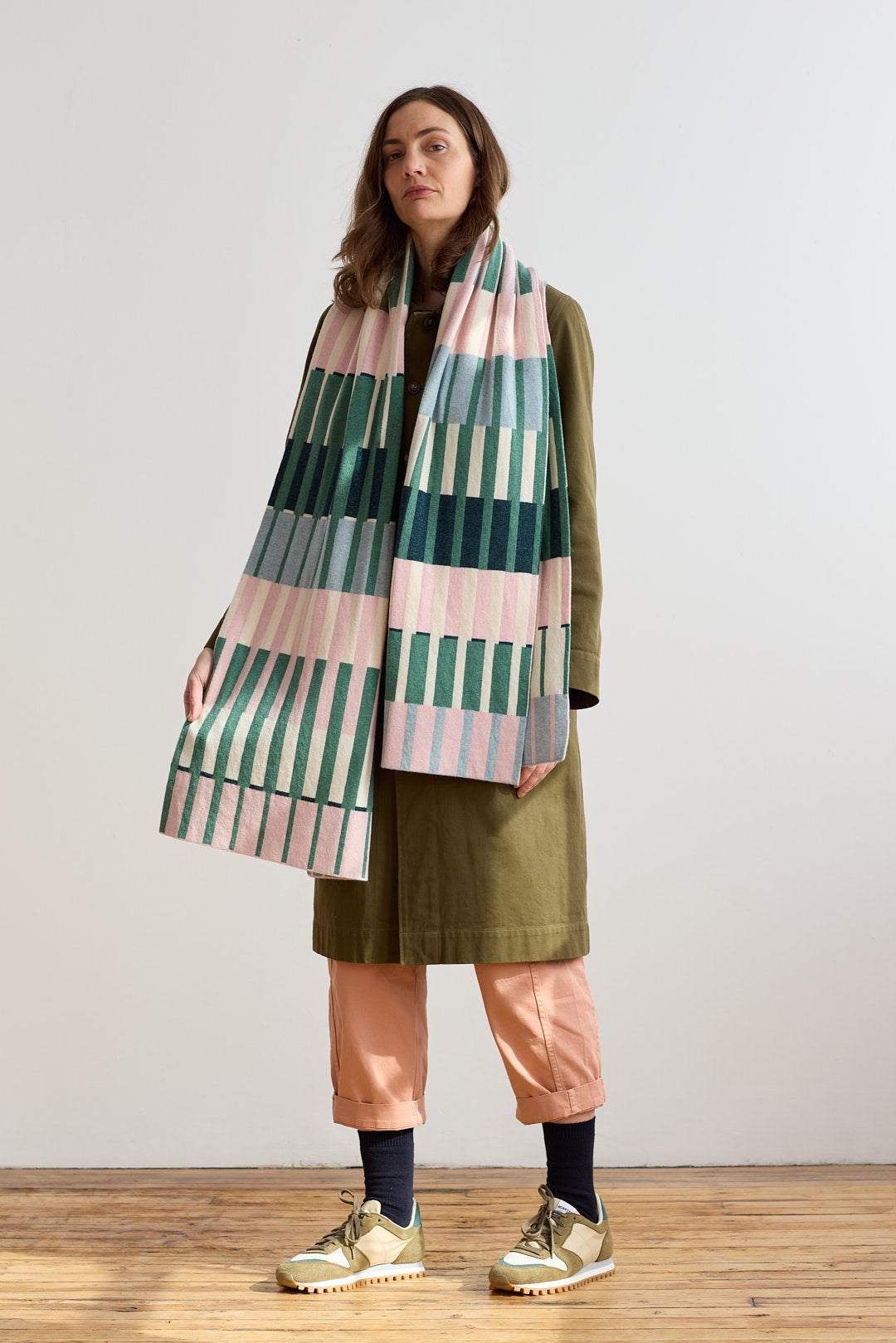 Scarf "Harbour" - Willow & Seashell