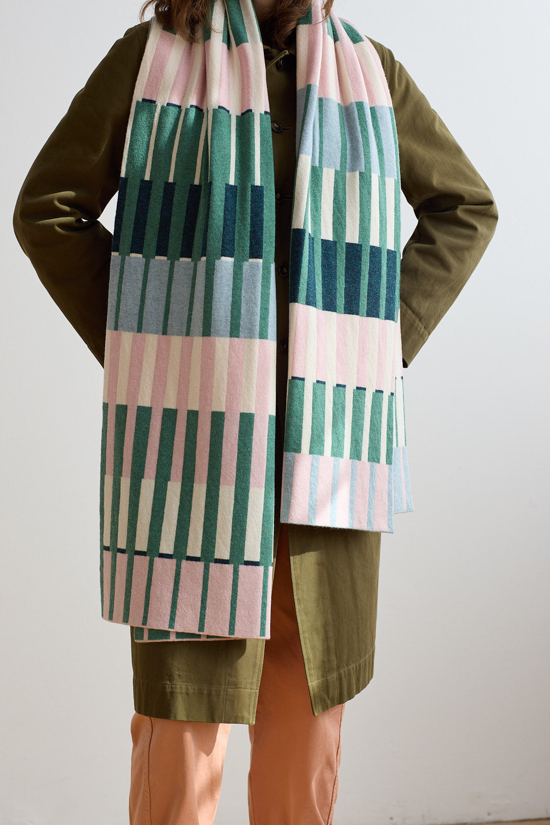 Scarf "Harbour" - Willow & Seashell