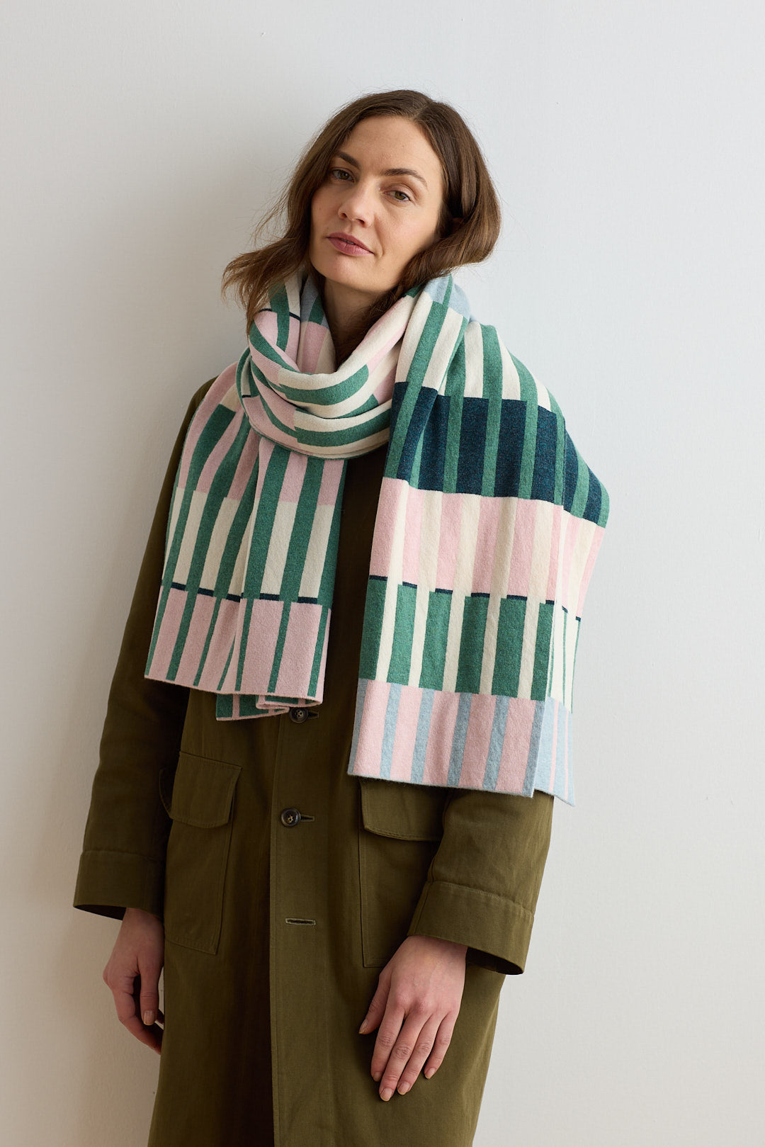 Scarf "Harbour" - Willow & Seashell