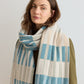 Scarf "Harbour" - North Sea & Oatmeal