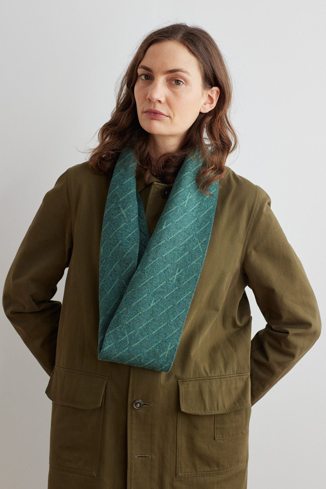 Circle Scarf "Forest" - Willow & Ink