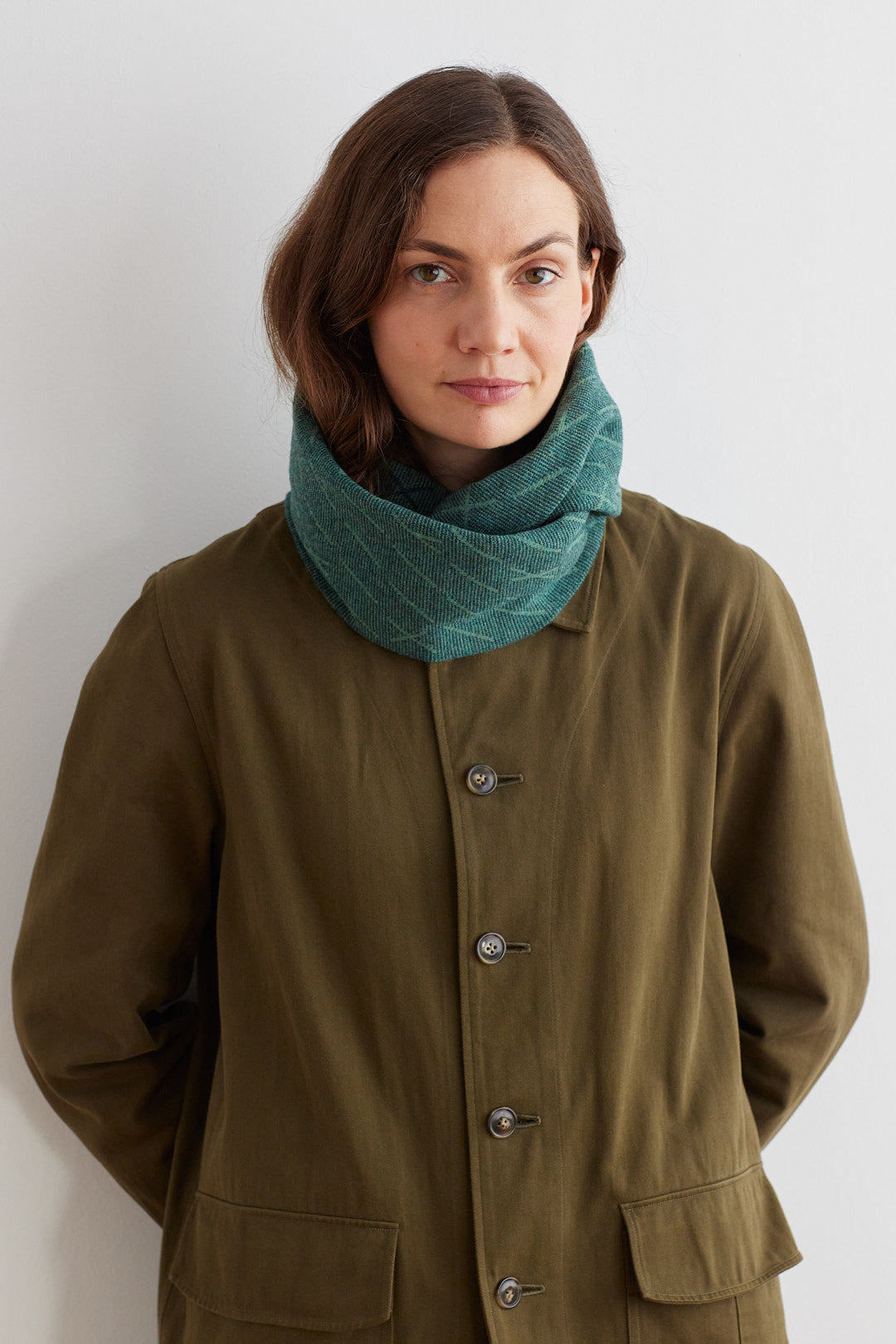 Circle Scarf "Forest" - Willow & Ink