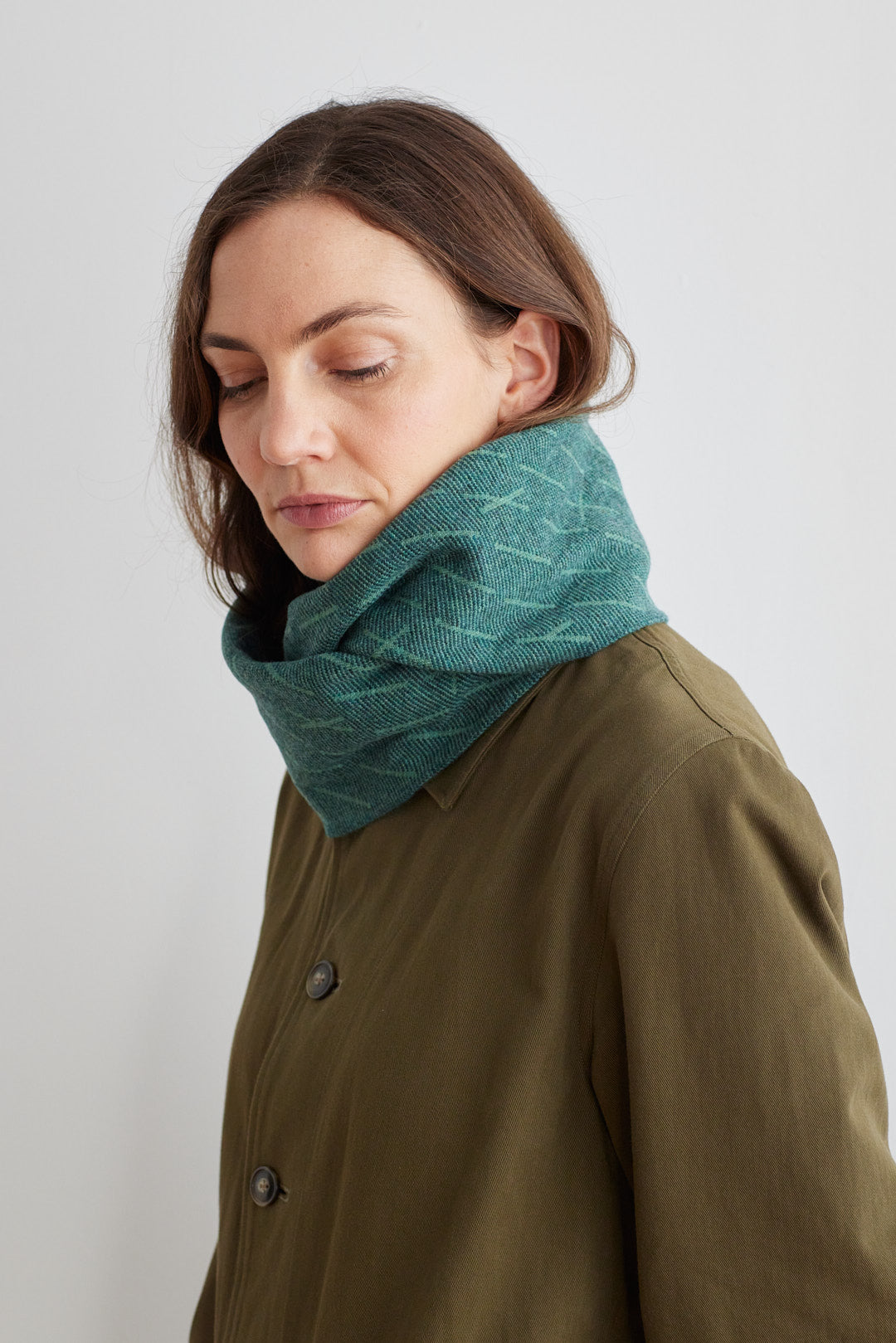 Circle Scarf "Forest" - Willow & Ink