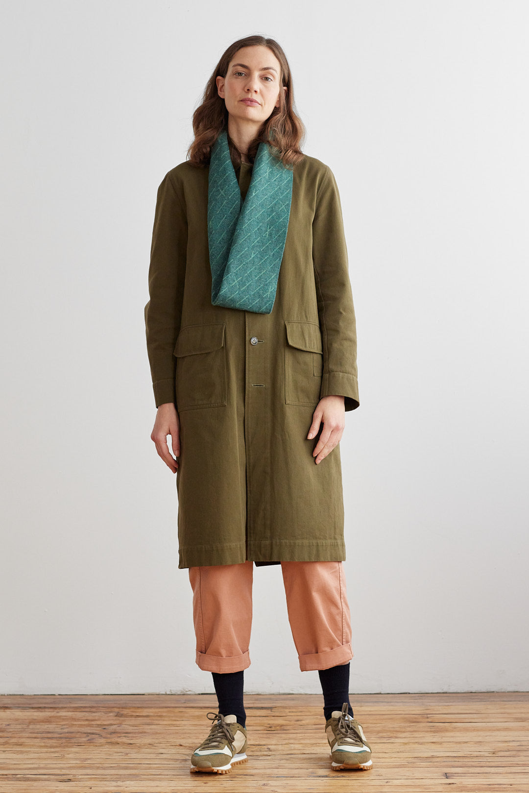 Circle Scarf "Forest" - Willow & Ink