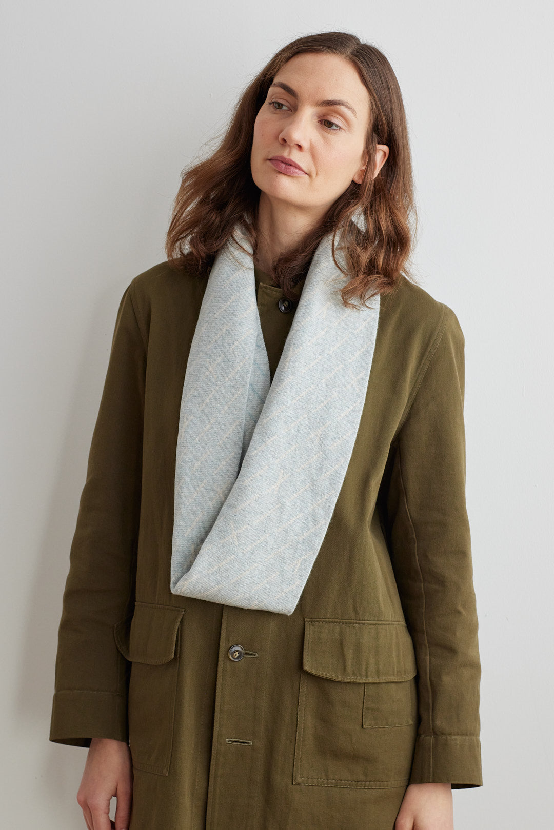 Circle Scarf "Forest" - Haar & Swansdown