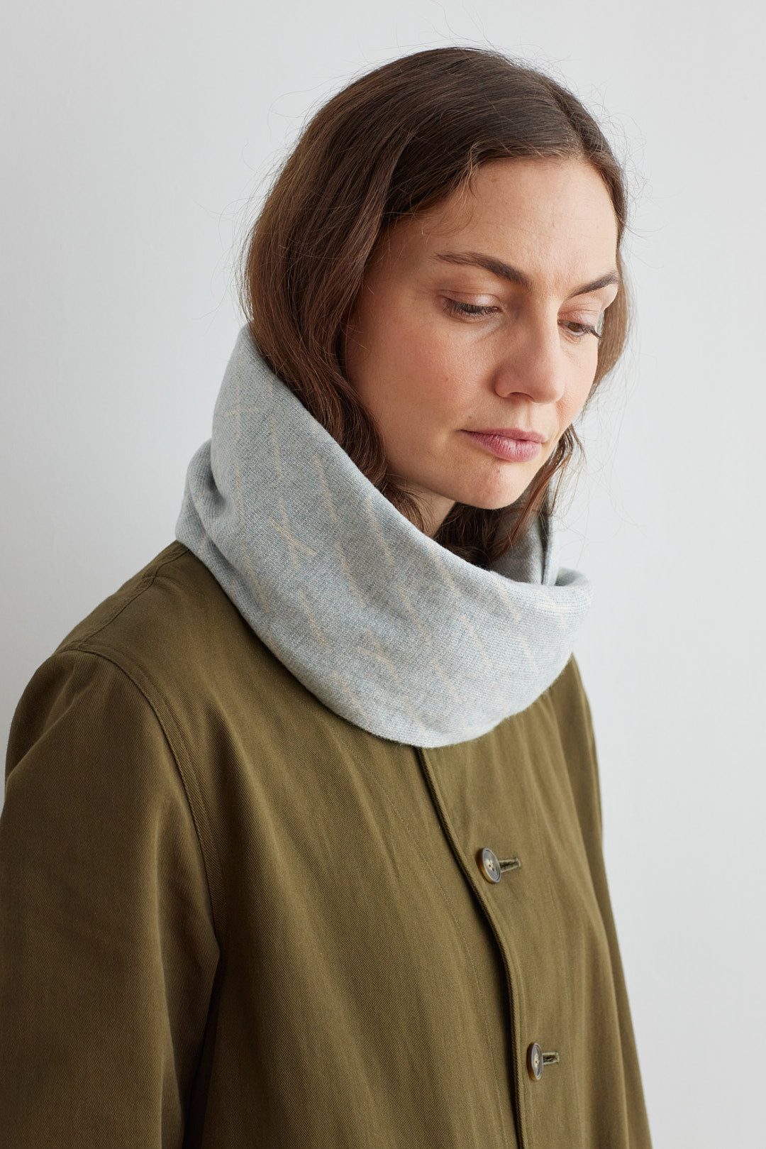 Circle Scarf "Forest" - Haar & Swansdown