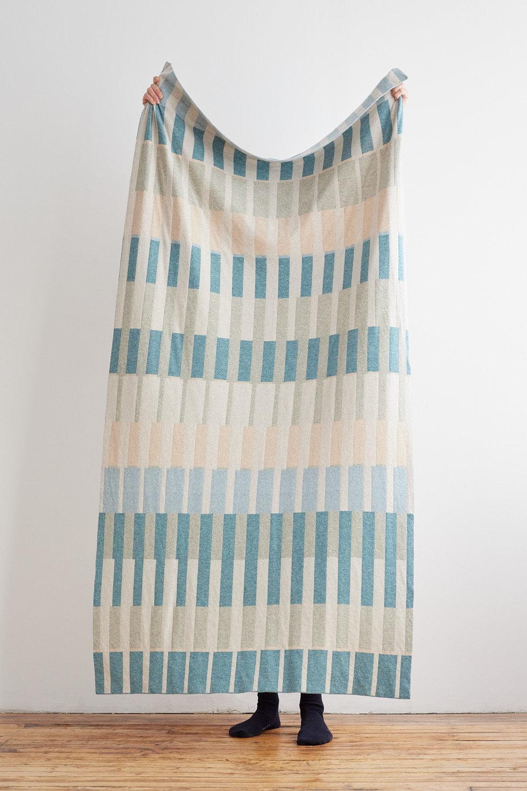 Blanket "Harbour" - North Sea & Oatmeal