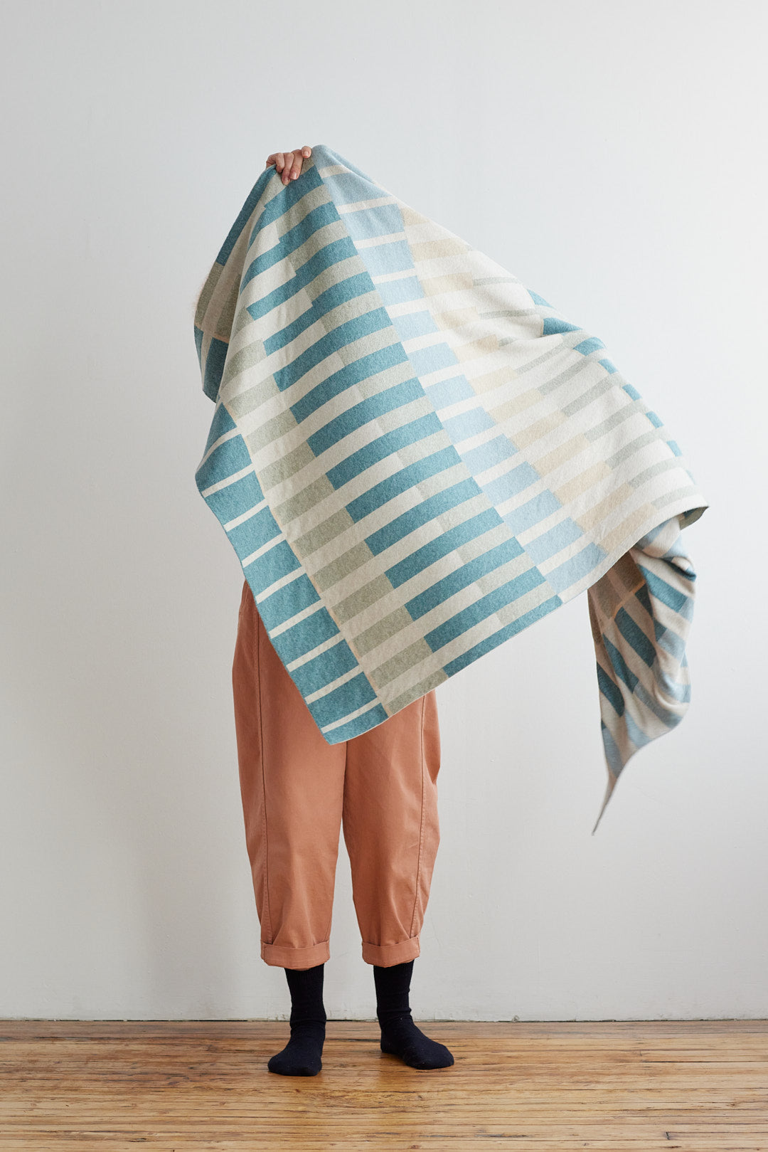 Blanket "Harbour" - North Sea & Oatmeal