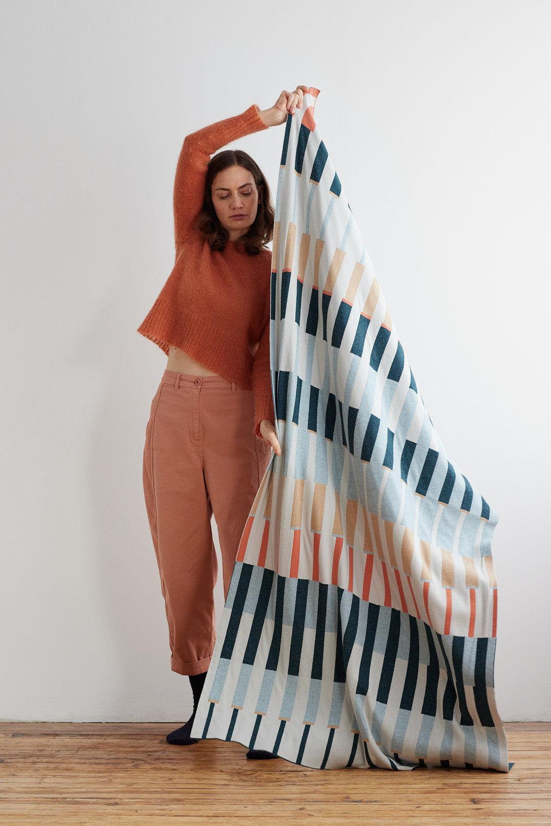 Blanket "Harbour" - Ink & Rosehip