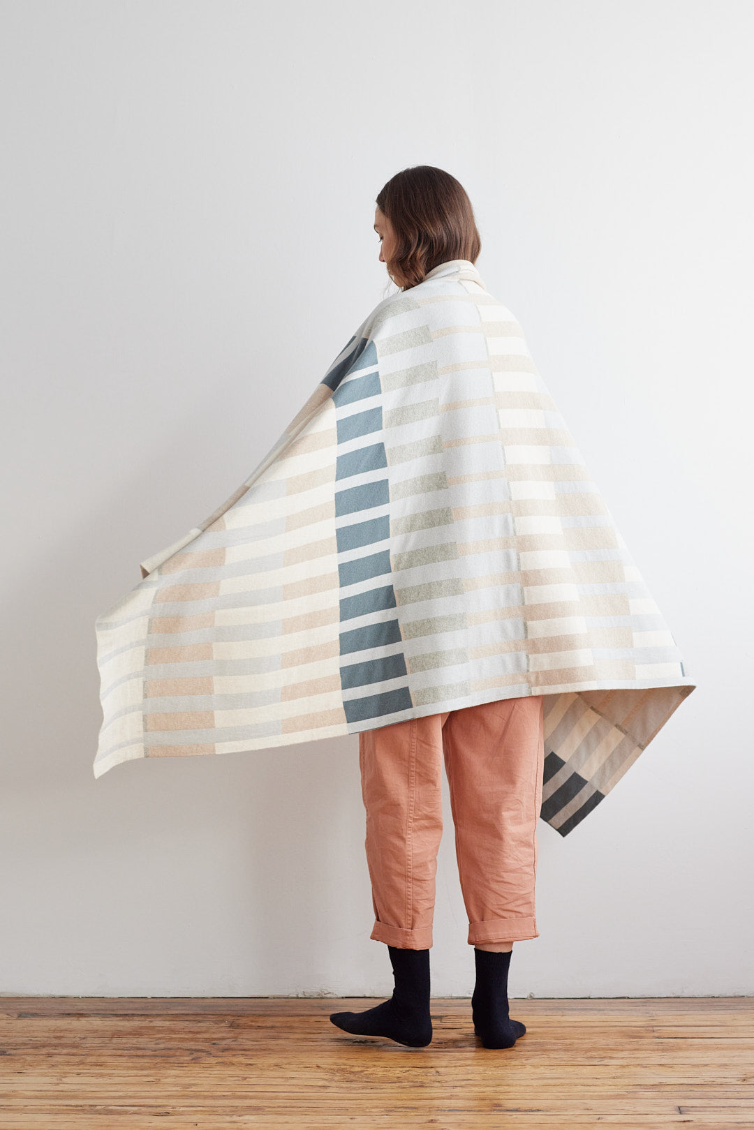 Blanket "Harbour" - Aspen & Oatmeal