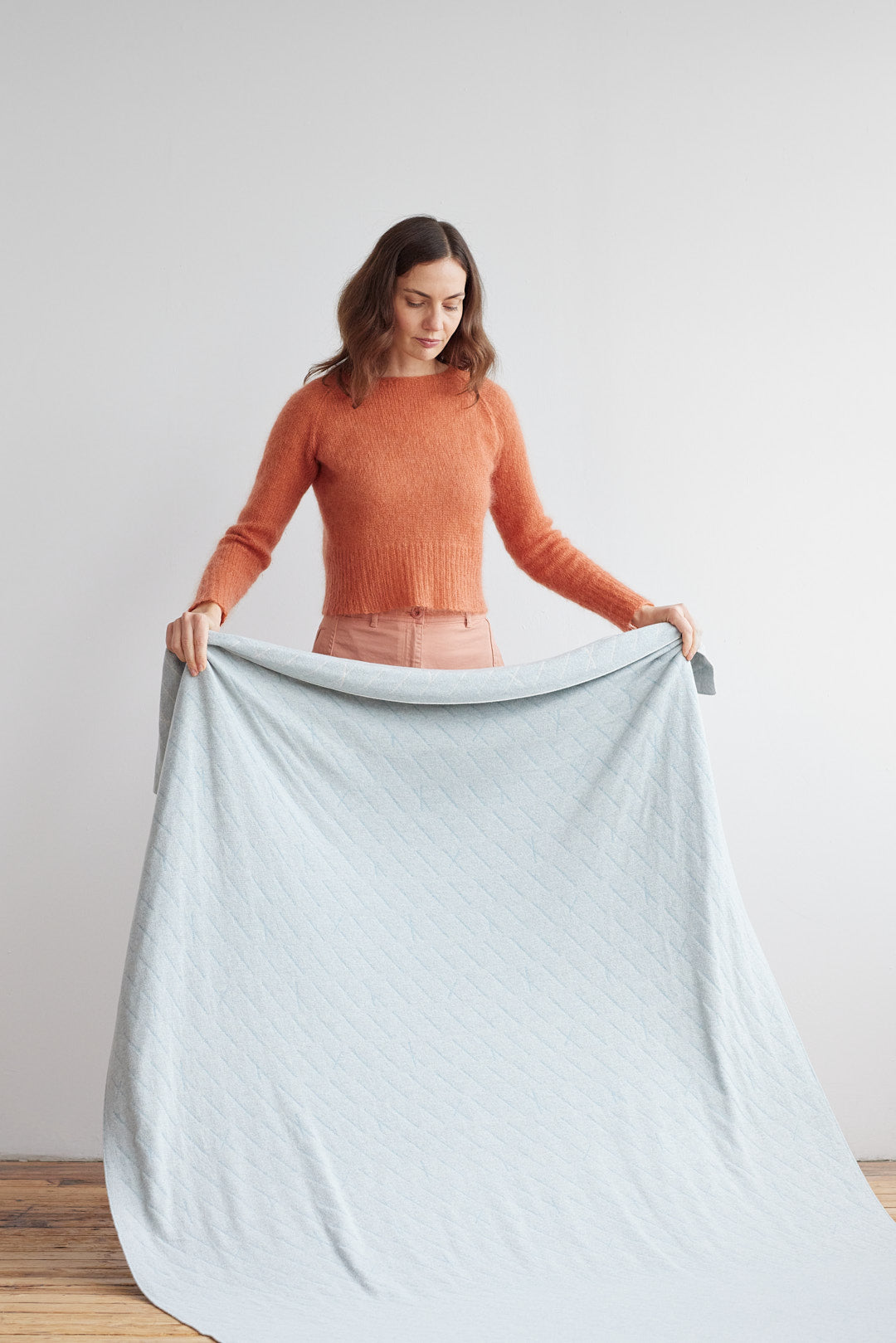 Bedthrow "Forest" - Haar & Swansdown