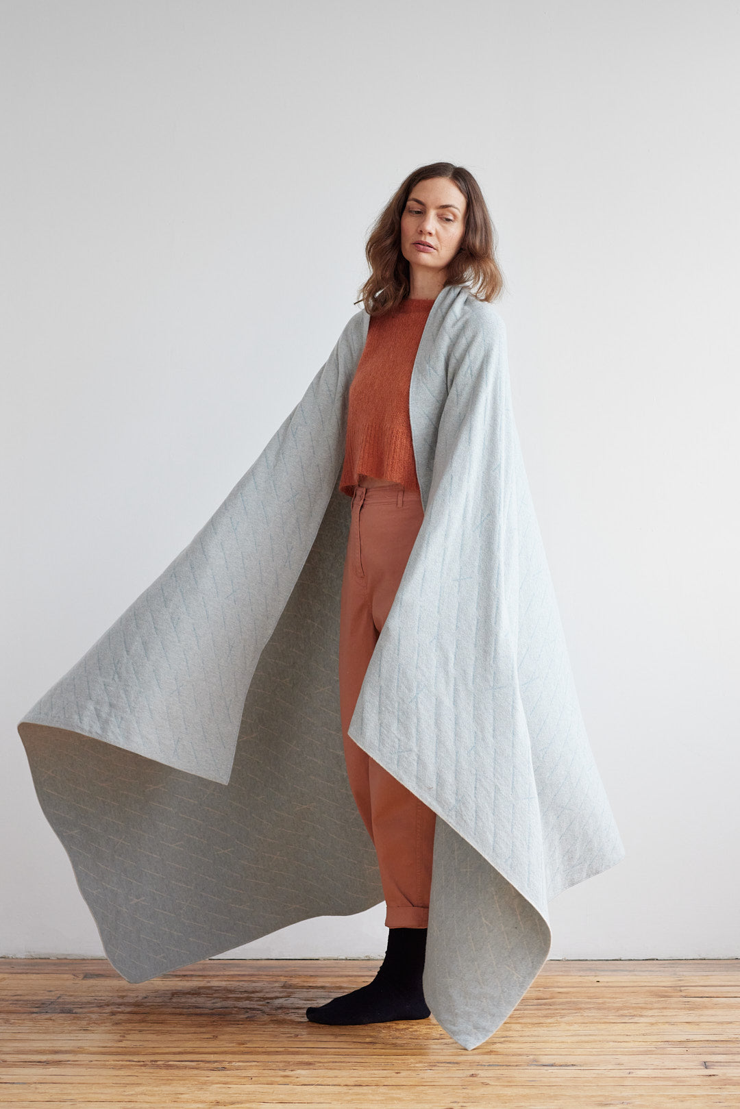 Bedthrow "Forest" - Haar & Swansdown