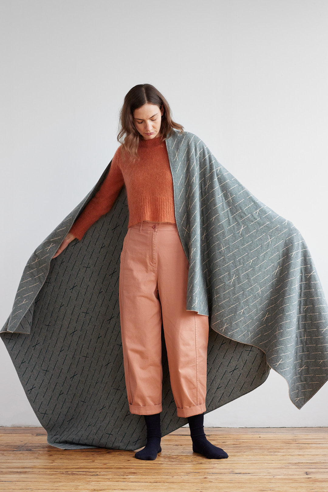 Bedthrow "Forest" - Ink & Oatmeal