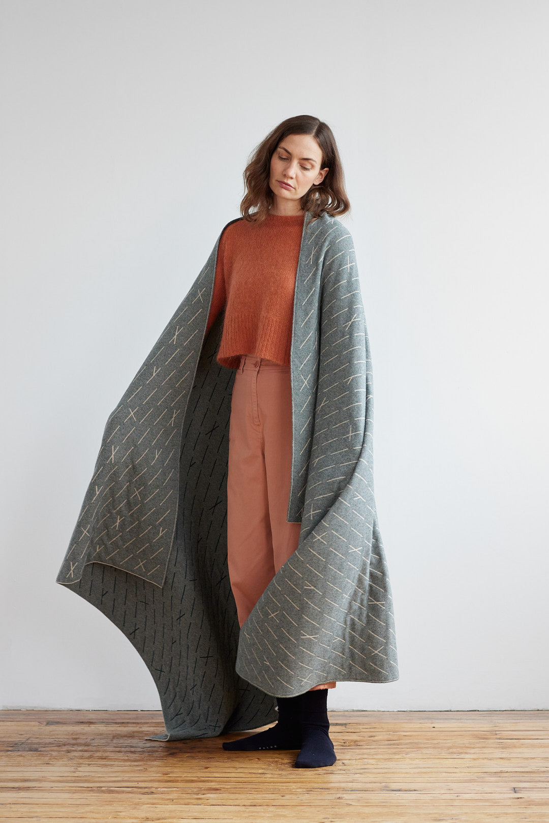 Bedthrow "Forest" - Ink & Oatmeal