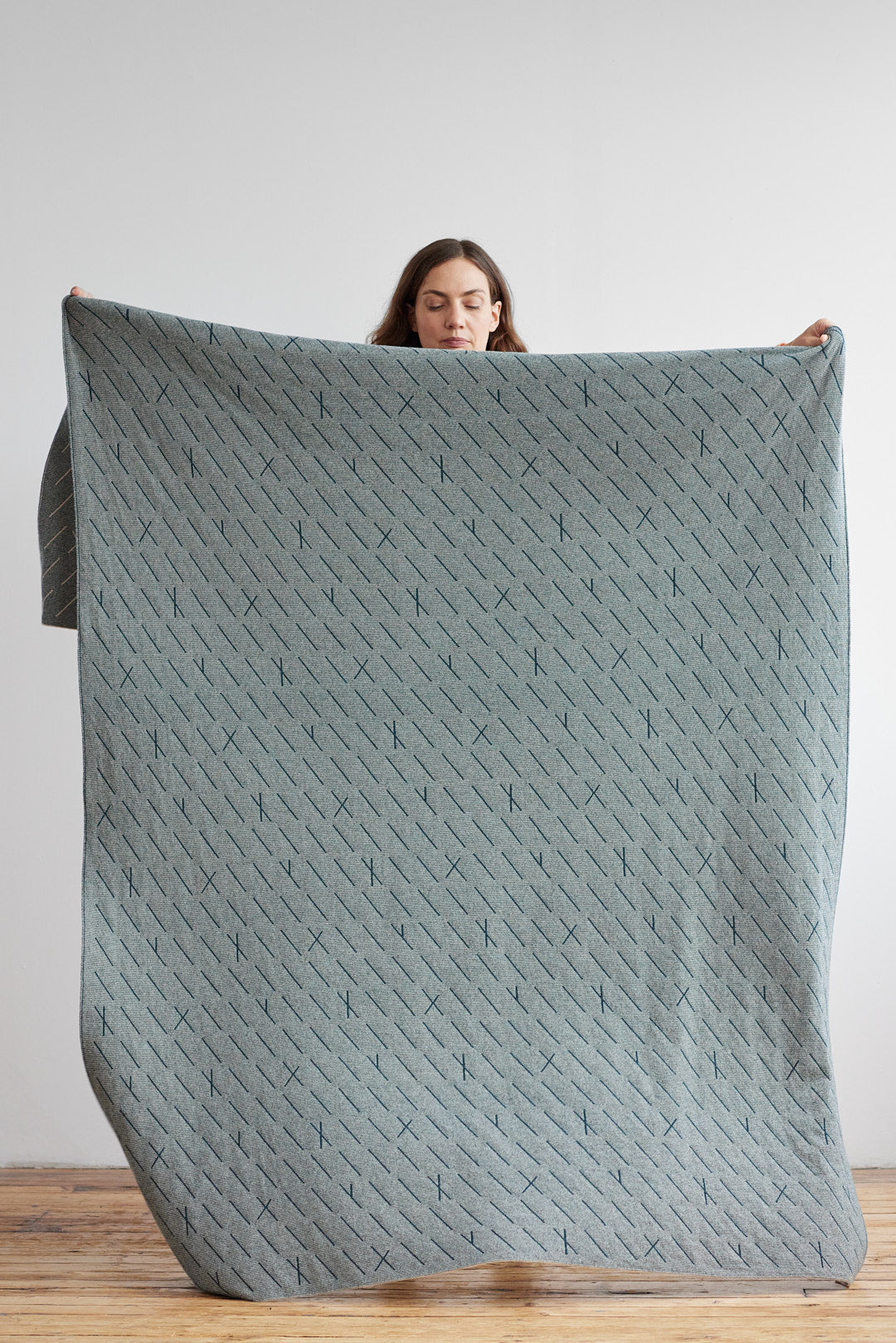 Bedthrow "Forest" - Ink & Oatmeal