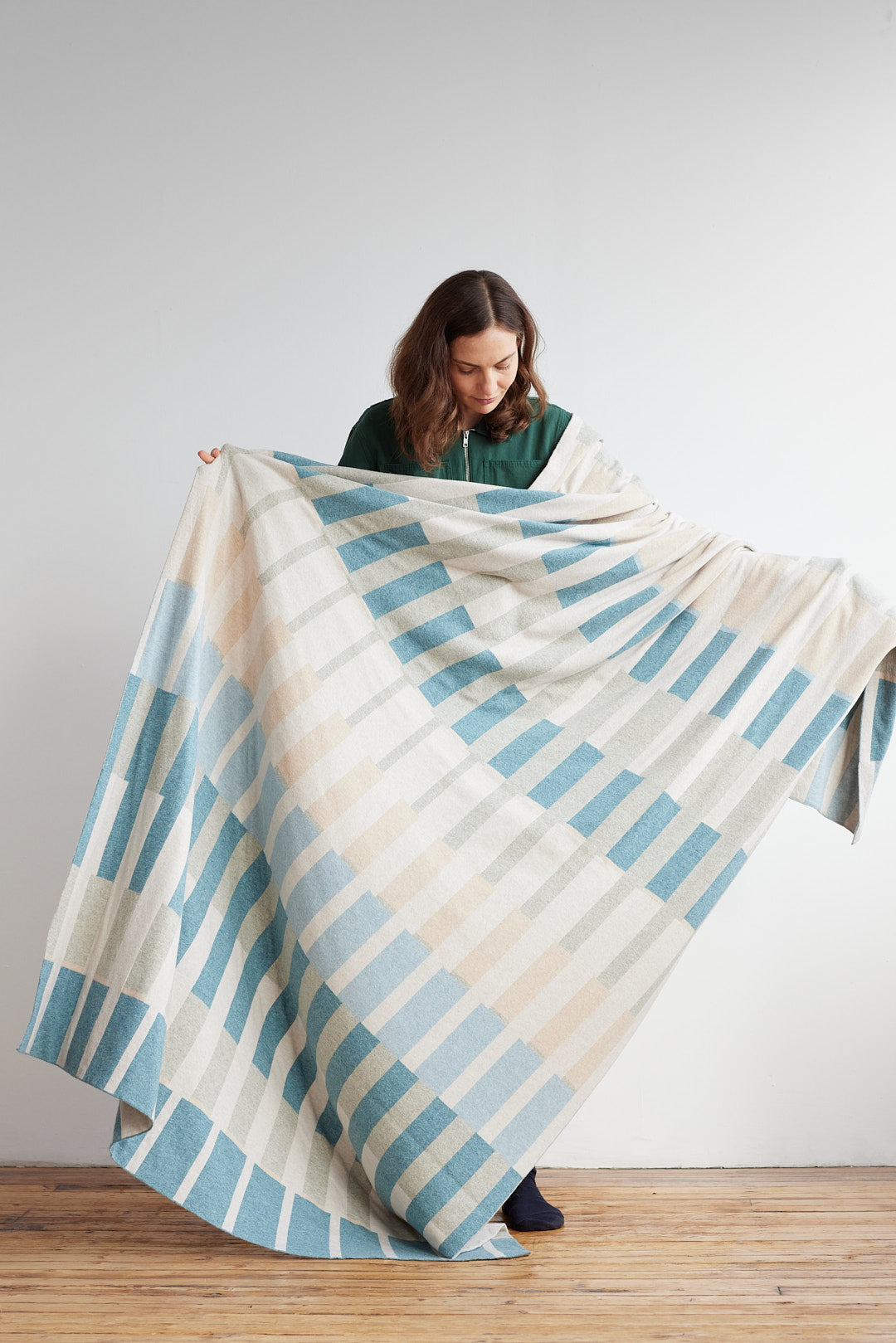 Bedthrow "Harbour" - North Sea + Oatmeal