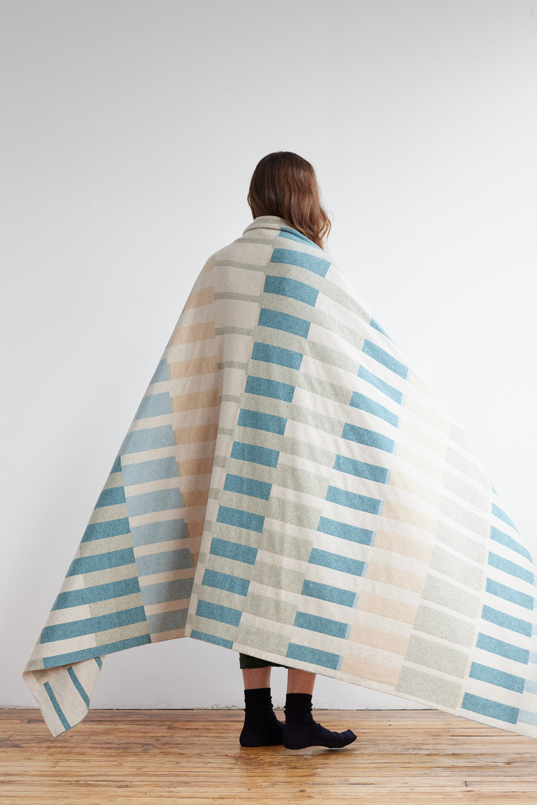 Bedthrow "Harbour" - North Sea + Oatmeal