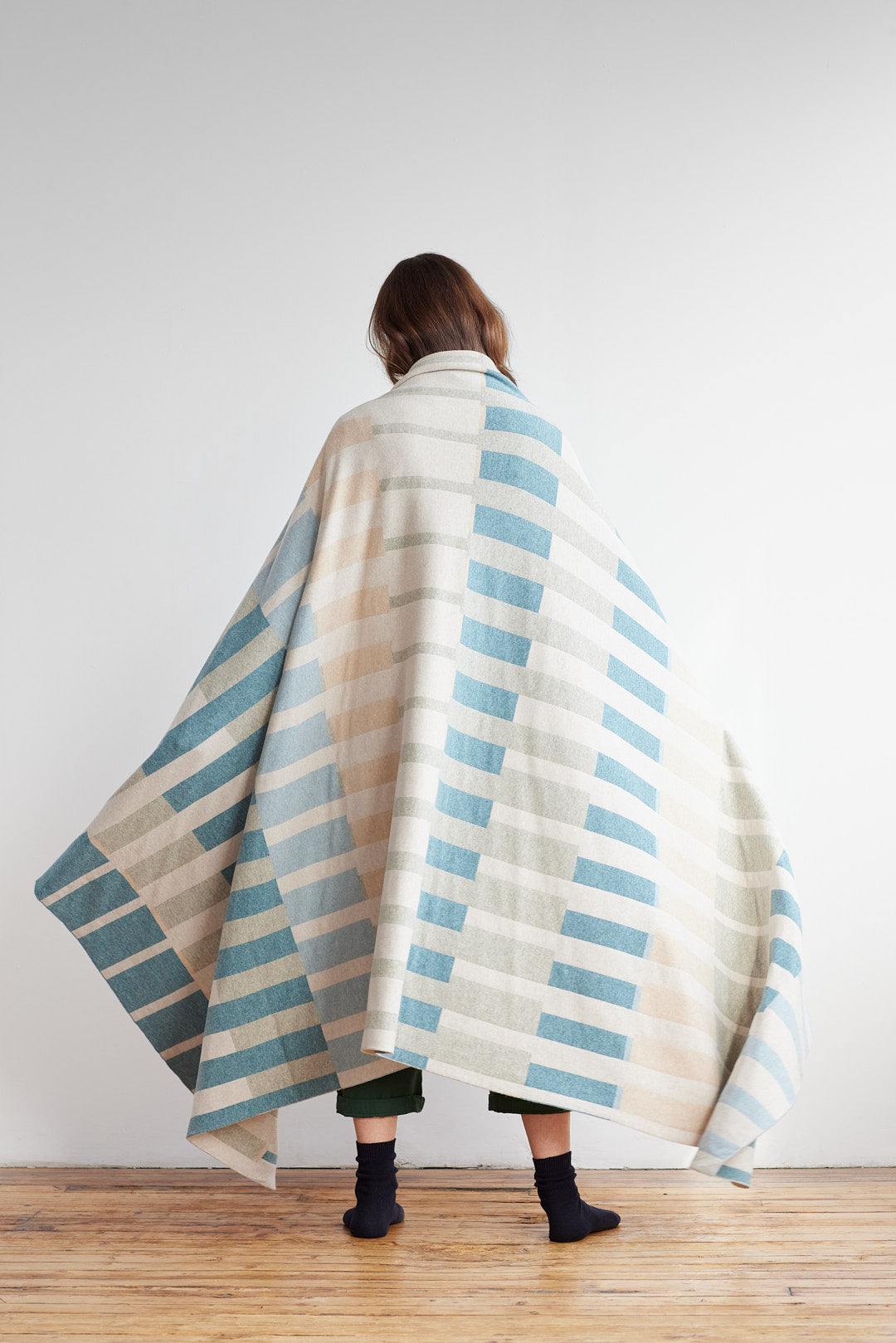 Bedthrow "Harbour" - North Sea + Oatmeal