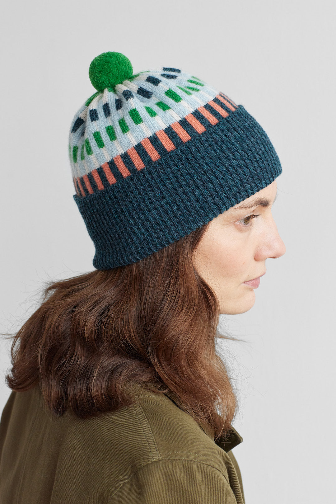 Pom Hat "Harbour" - Ink & Rosehip