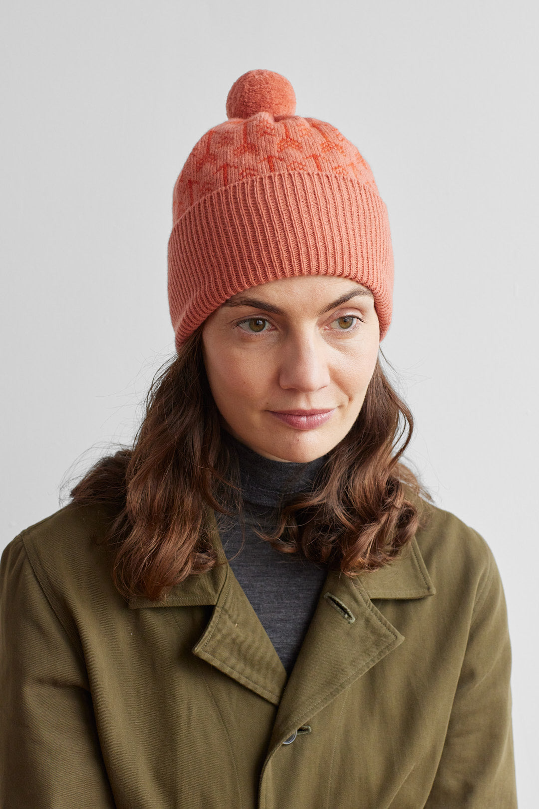 Pom Hat "Arrow" - Rosehip & Rust