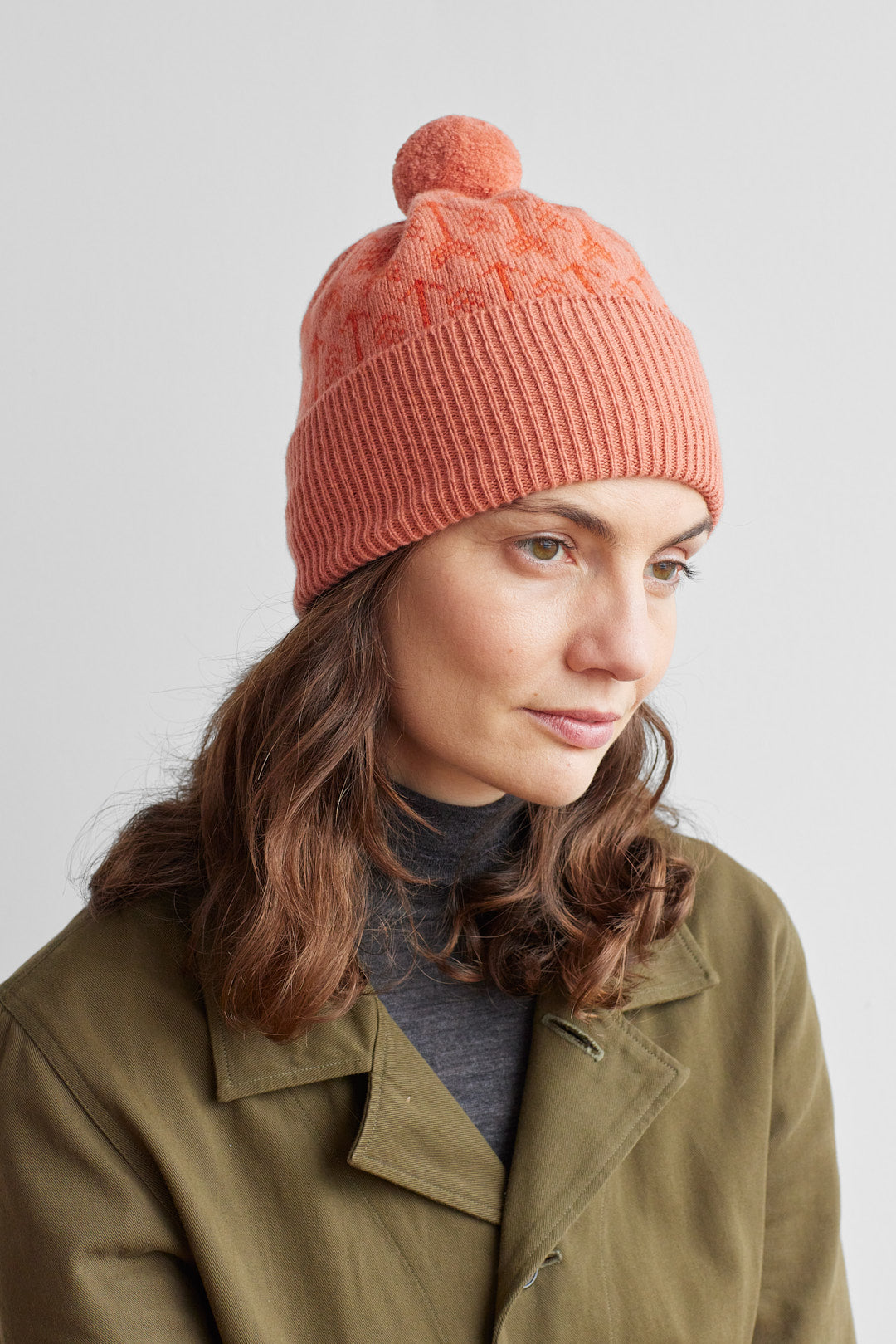 Pom Hat "Arrow" - Rosehip & Rust