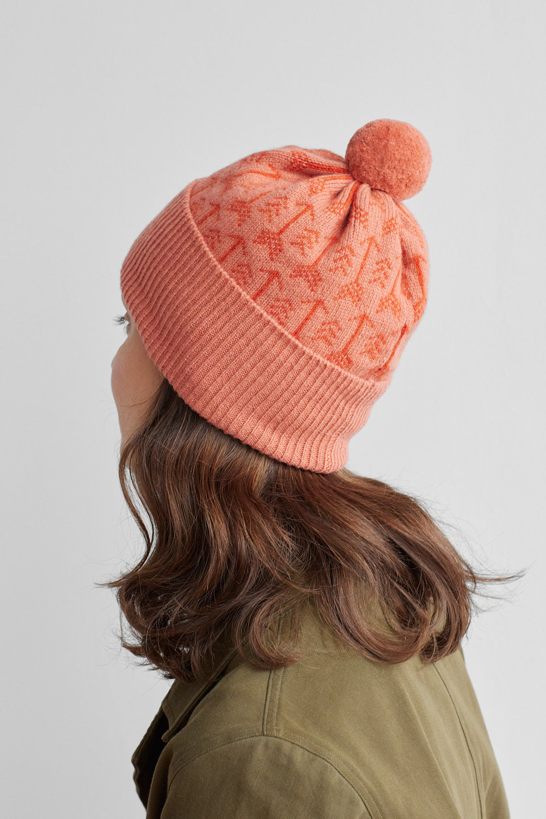 Pom Hat "Arrow" - Rosehip & Rust