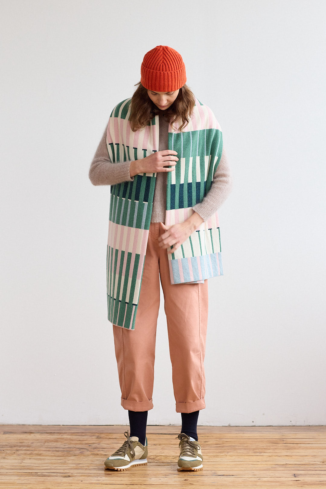 Scarf "Harbour" - Willow & Seashell